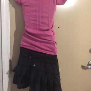 Lululemon Pace setter skirt size 6 black